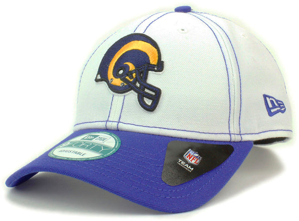New Era Los Angeles Rams NFL 4th Down 9Forty Snapback Hat White Blue