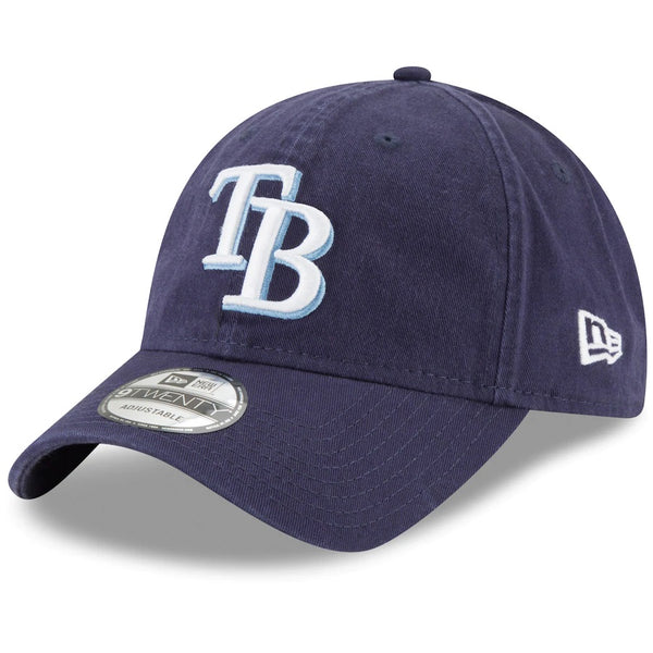 New Era Tampa Bay Rays Jr Core Classic Replica Youth 9TWENTY Strapback Navy Blue Hat