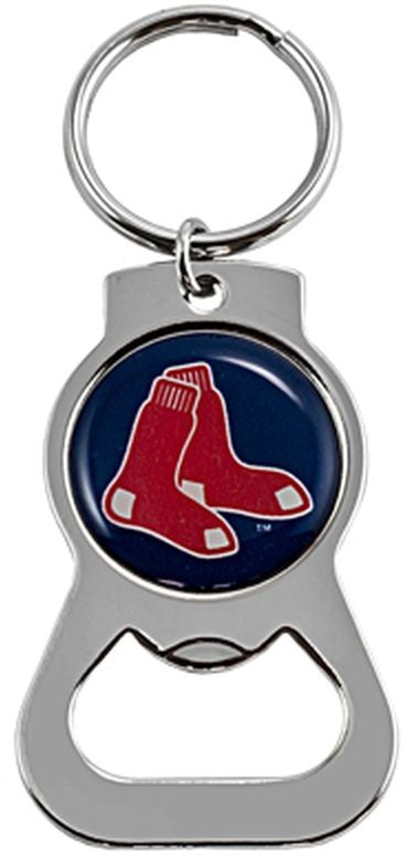 Aminco Boston Red Sox MLB Authentic Metal Black Chrome Bottle Opener