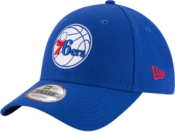 1 New Era Philadelphia 76ers NBA The League OTC 9FORTY Velcroback Hat Royal Blue