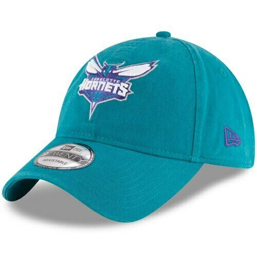 New Era Charlotte Hornets NBA Core Classic TW 9TWENTY Strapback Hat Teal