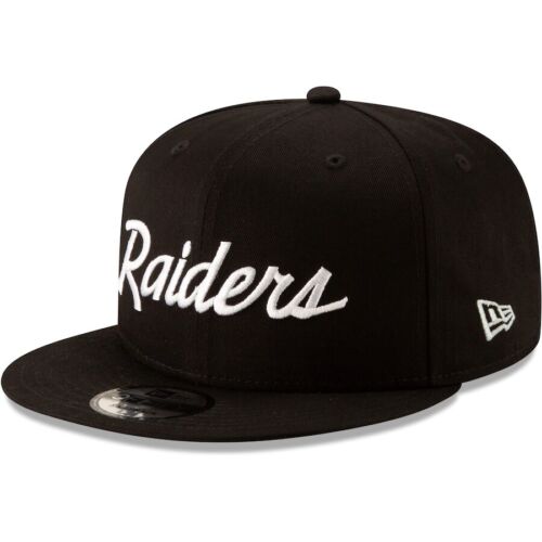 New Era Las Vegas Raiders 9Fifty Adjustable Snapback Black Hat