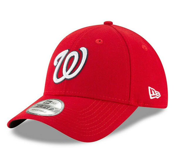 New Era Washington Nationals MLB The League 9FORTY Adjustable Adult Hat Red