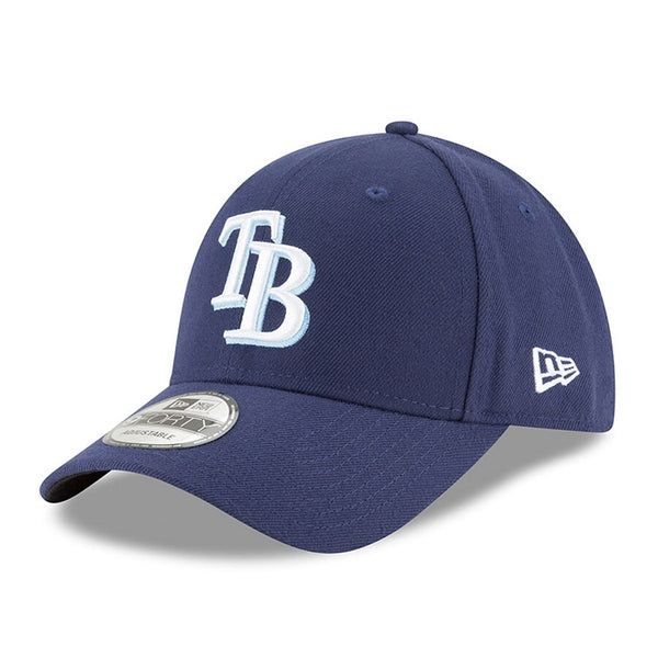 New Era Tampa Bay Rays MLB The League 9FORTY Velcroback Hat Navy Blue
