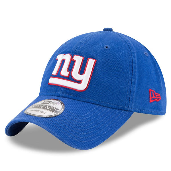 1 New Era New York Giants NFL Core Classic 9TWENTY Strapback Hat Blue