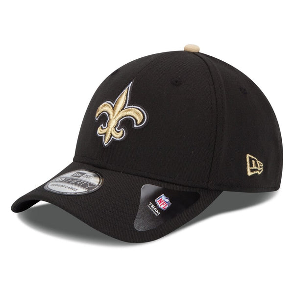 New Era New Orleans Saints NFL Team Classic 39THIRTY Stretch Fit Hat Black