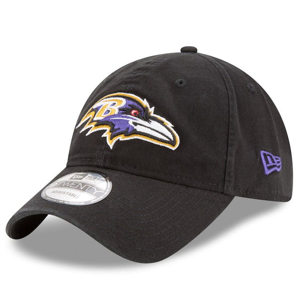 New Era Baltimore Ravens NFL Core Classic TW 9TWENTY Strapback Hat Black