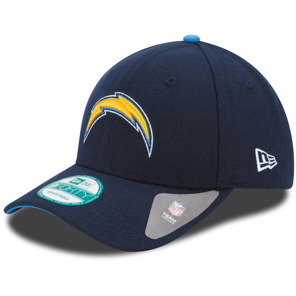 New Era Los Angeles Chargers NFL The League Youth 9FORTY Velcroback Hat Navy