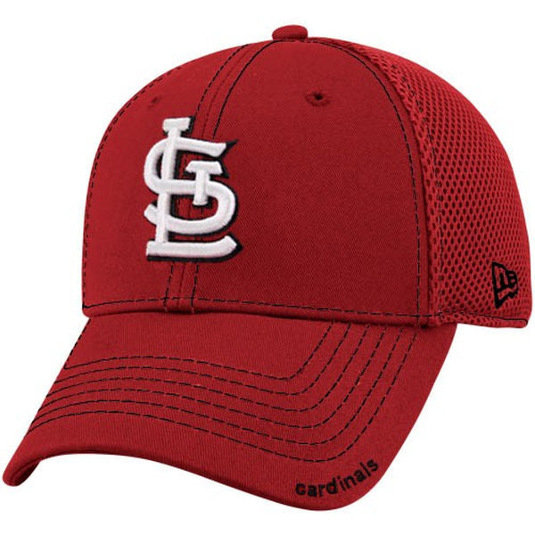 New Era St. Louis Cardinals MLB Neo 39THIRTY Stretch Fit Hat Red