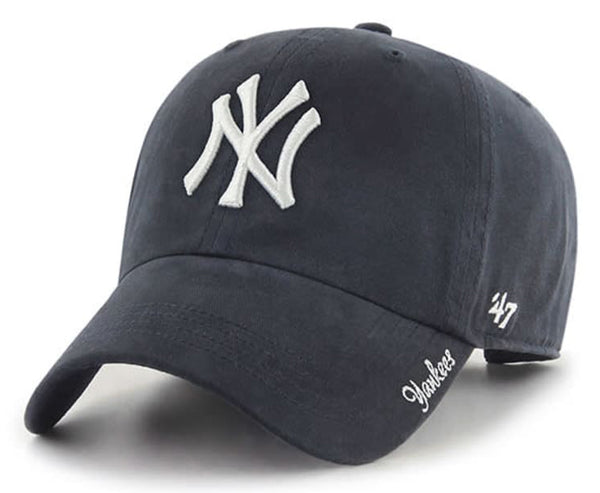 '47 New York Yankees Women's Miata Clean Up Strapback Navy Blue Hat